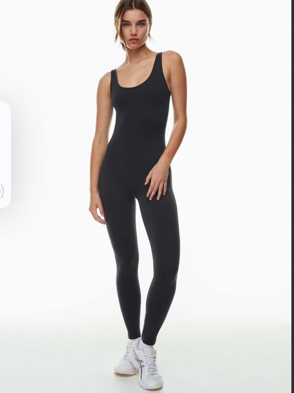 Aritzia Tna Women’s Black Sleeveless Fitted Jumpsuit